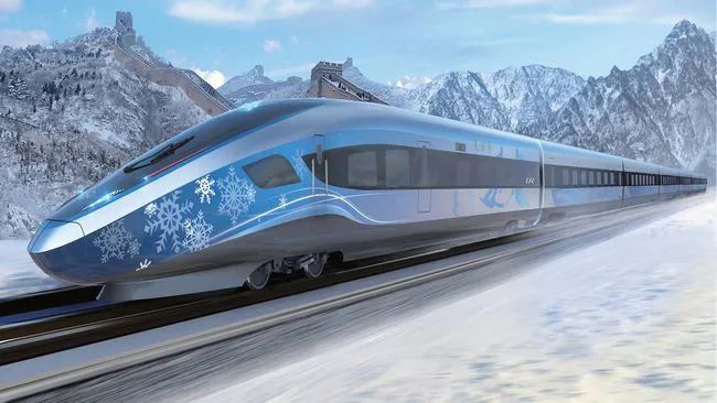 新奧運(yùn)版復(fù)興號(hào)智能動(dòng)車組