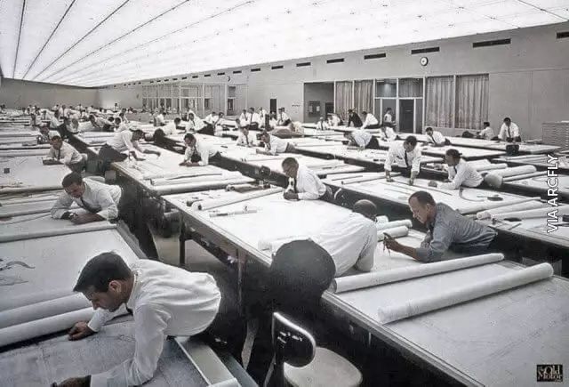 没有电脑的年代，机械工程师是如何制图的？的图47