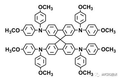 在鈣鈦礦太陽能電池器件中用作空穴傳輸層和其他不同鈣鈦礦層的材料有哪些？