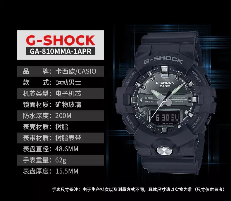 G Shock 冷峻配色ga 710系列 Ga 810系列炫酷登场 G Shock联盟 微信公众号文章阅读 Wemp