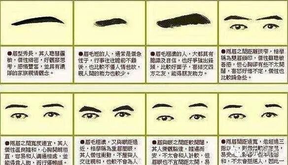 麻衣相术入门知识大全