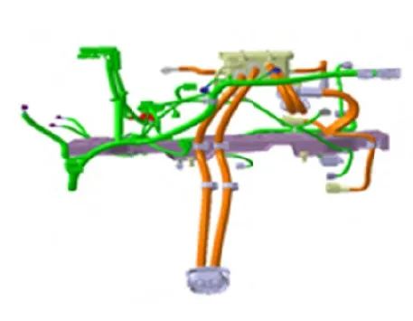 浅谈新能源汽车线束布置方案及EMC 防护设计的图3