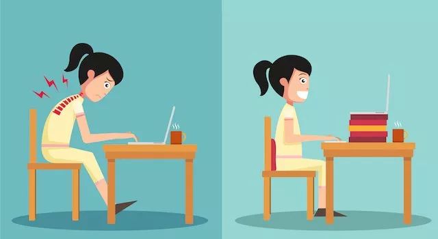 常见的日常姿势正误对比图，中招几个？