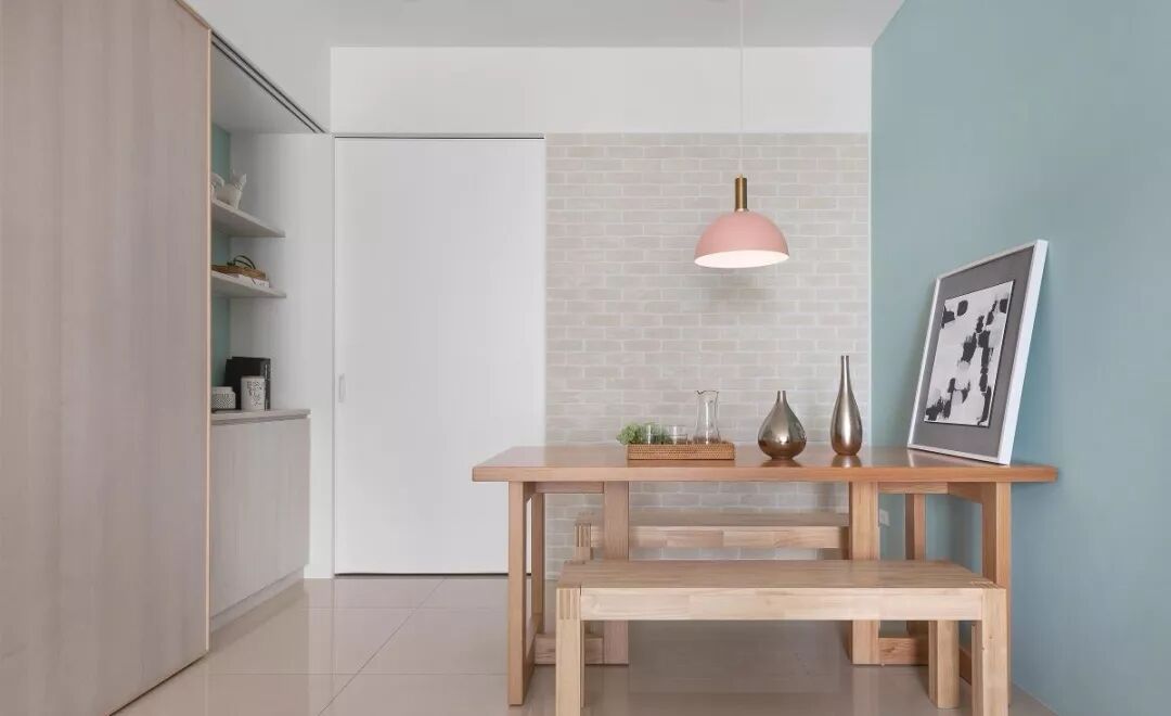 112㎡北欧极简风，小清新格调太惹人喜欢！