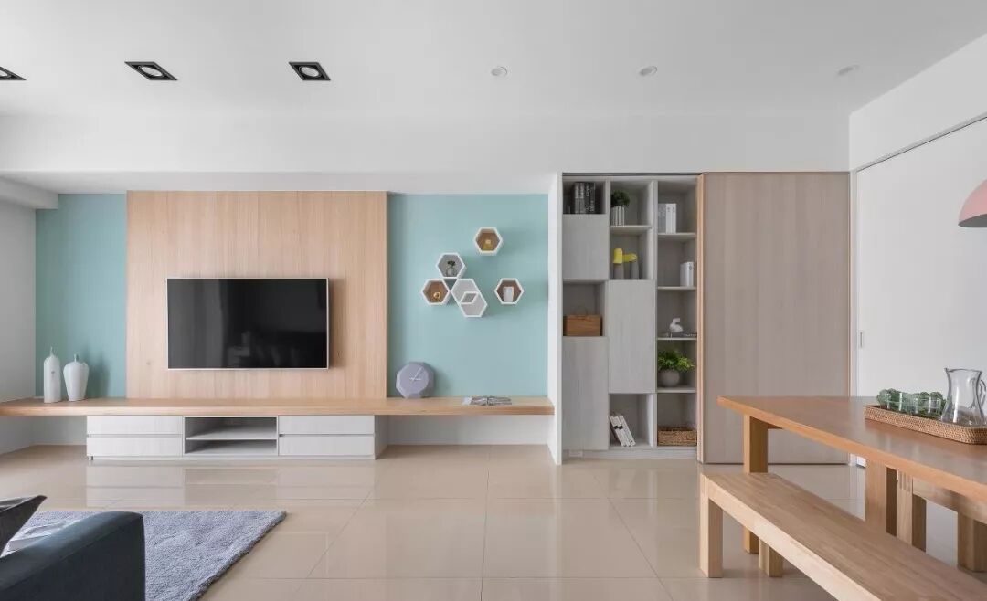 112㎡北欧极简风，小清新格调太惹人喜欢！