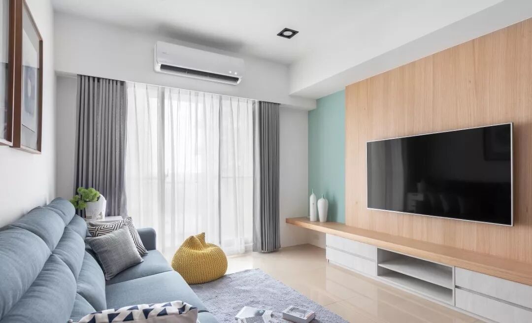 112㎡北欧极简风，小清新格调太惹人喜欢！