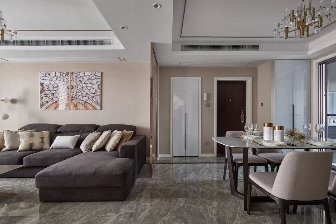 140平的簡約風復式大宅 大理石和米色背景牆好喜歡 尋夢新聞