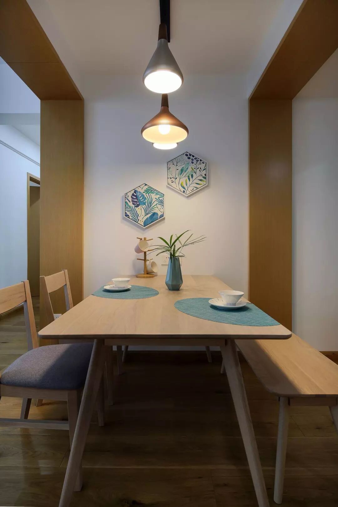 79平现代三居室，小户型的书房也很有用！