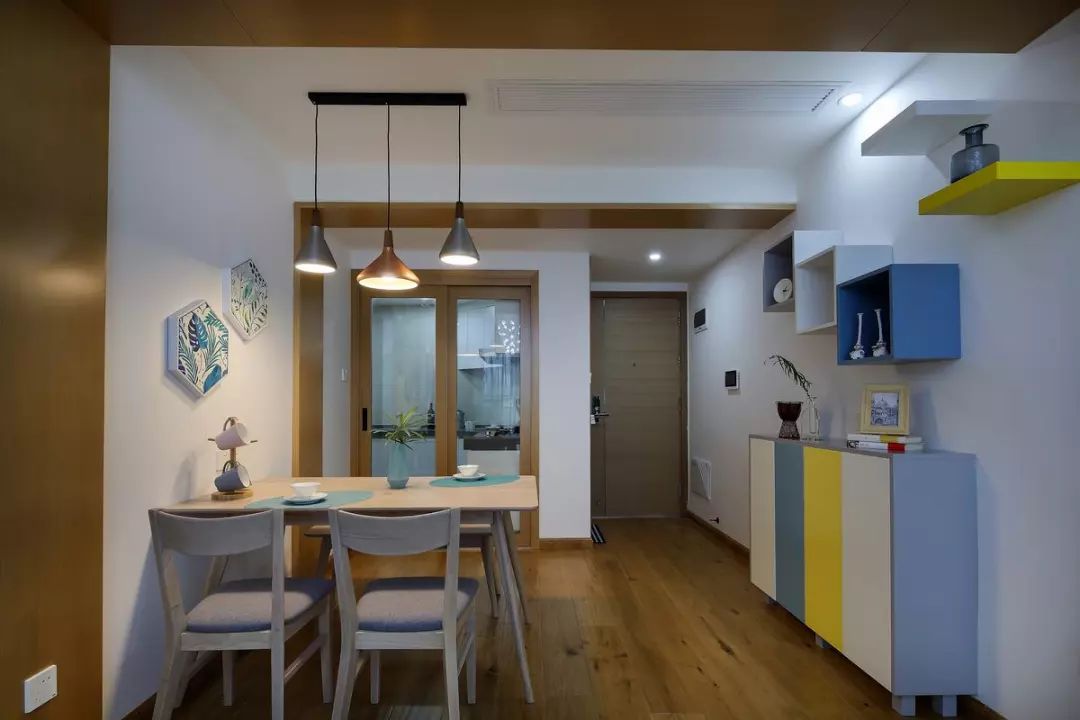 79平现代三居室，小户型的书房也很有用！