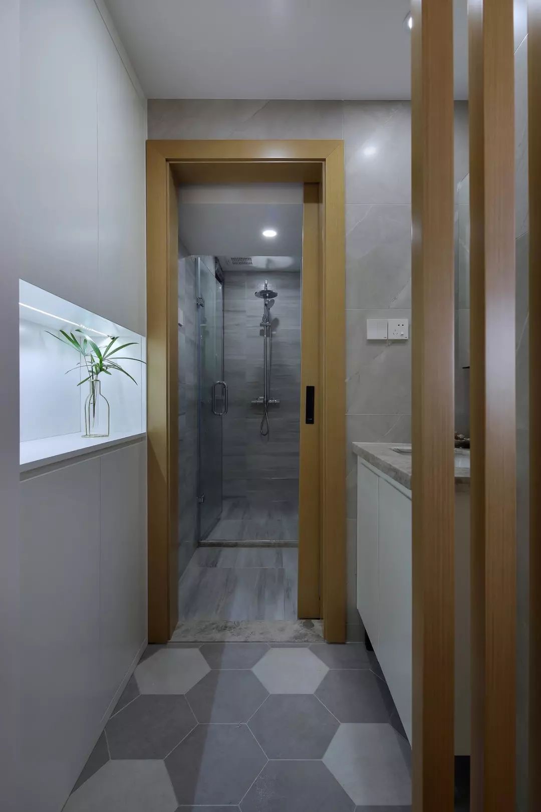 79平现代三居室，小户型的书房也很有用！