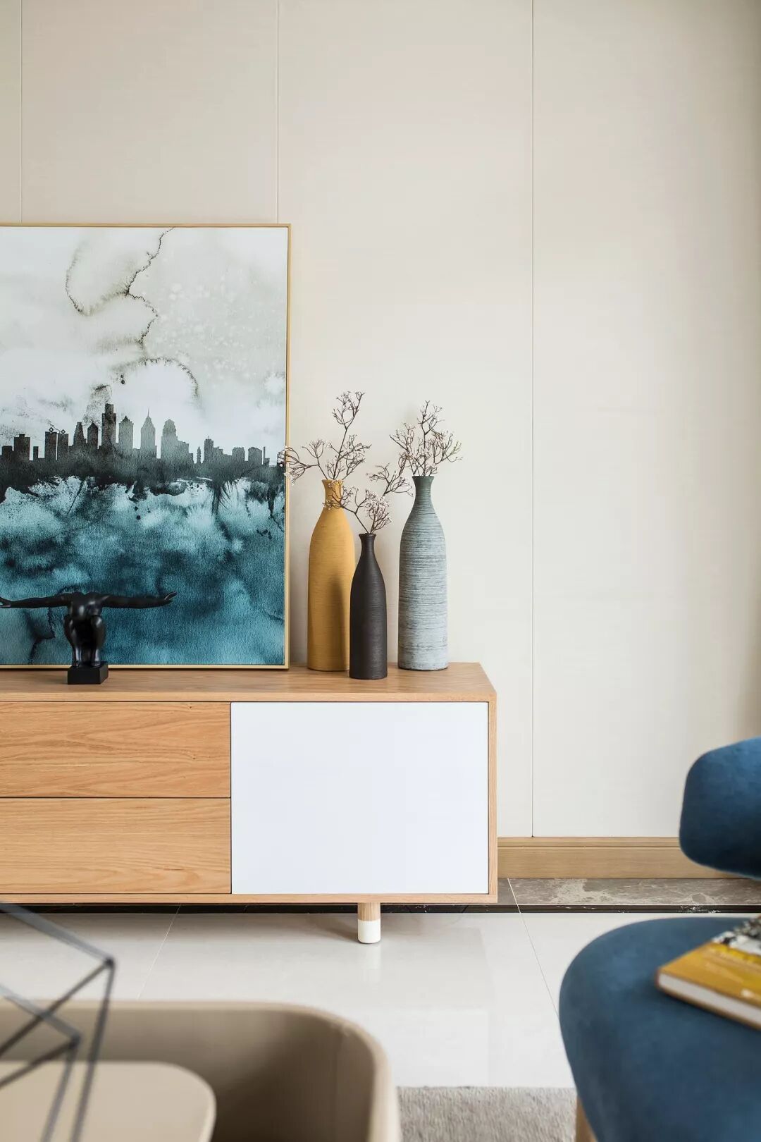 130平北欧三居室，简单明快，惬意舒适！