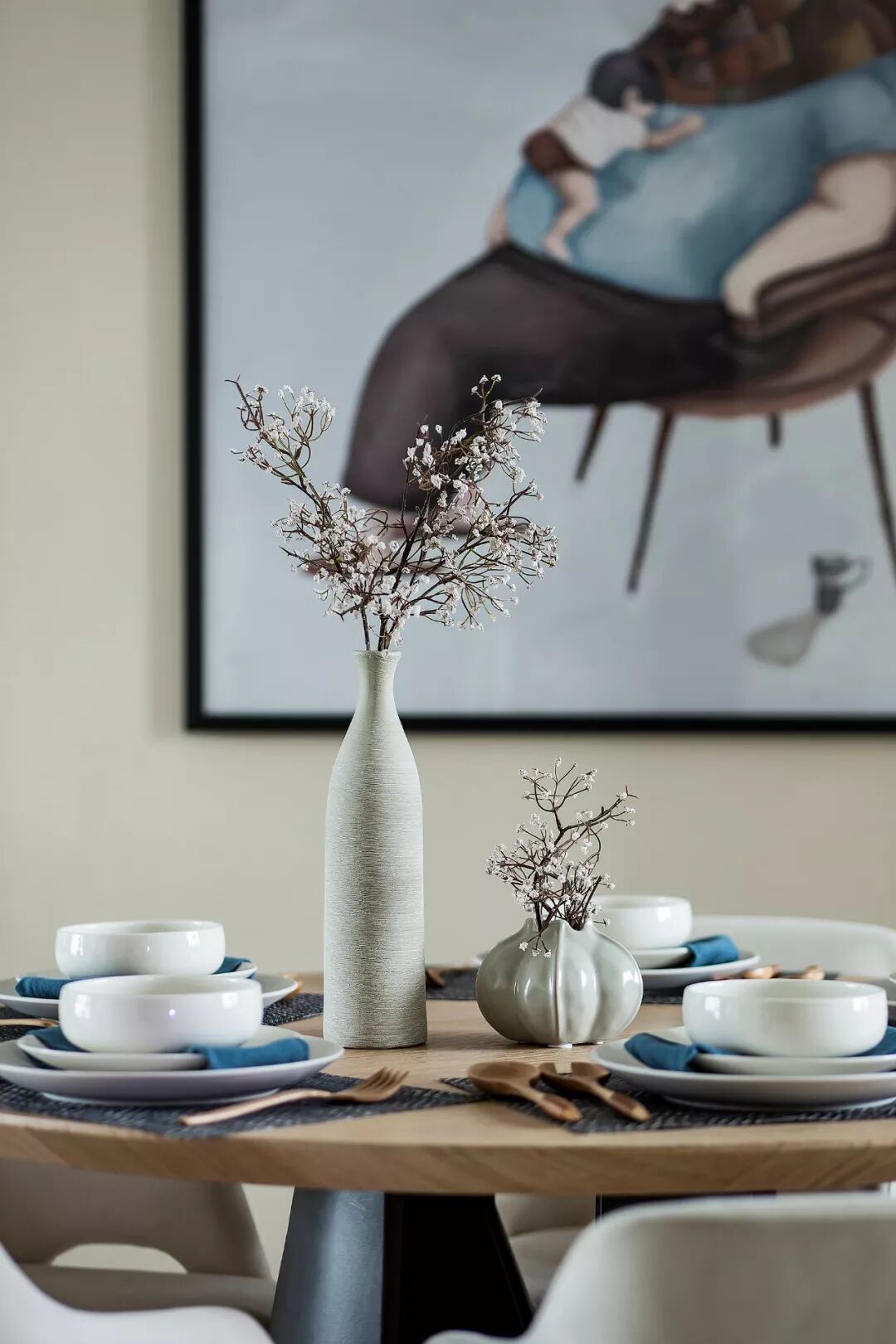 130平北欧三居室，简单明快，惬意舒适！