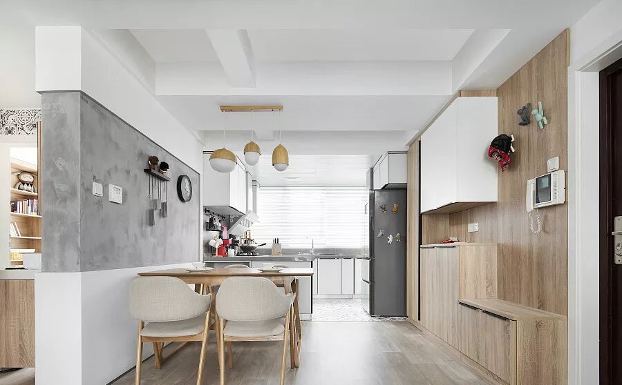 89㎡清爽北欧风，家有榻榻米，轻松变大10㎡!