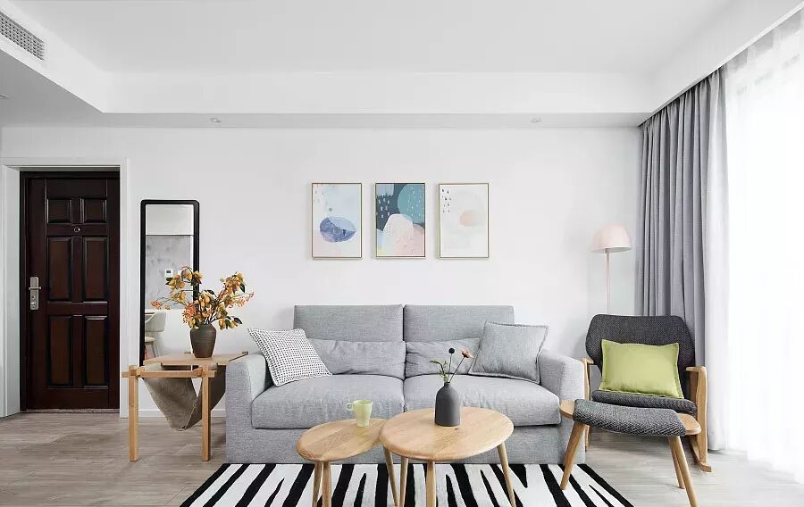 89㎡清爽北欧风，家有榻榻米，轻松变大10㎡!