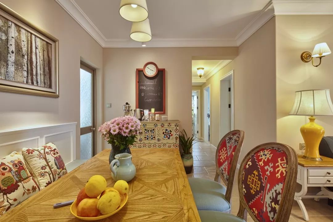 76平的暖色調小戶型二房室，給你一個溫馨的居家氛圍 家居 第7張