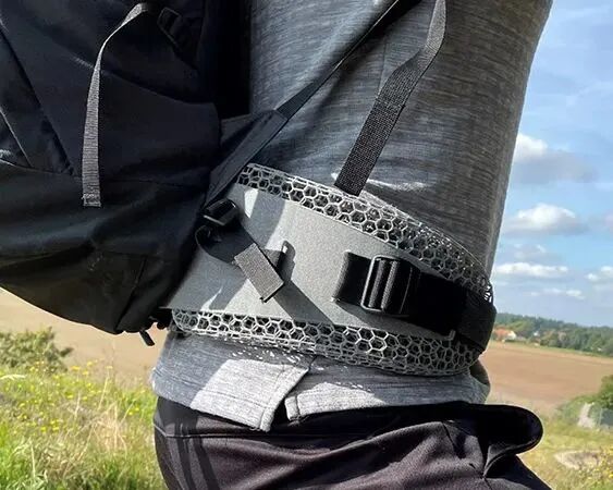 晶格結構3D打印背包腰部支撐，實現無汗徒步旅行的圖6