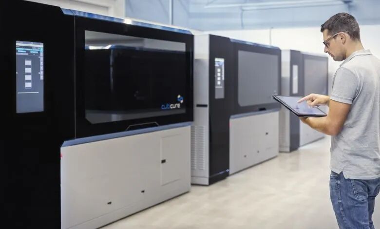 Cubicure大型3D打印機Cerion，熱光刻技術彈性高精度部件的圖1
