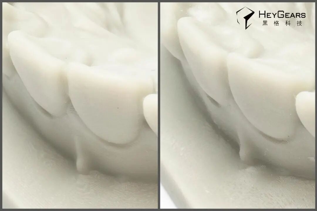 齒科3D打印精度是越高越好嗎？黑格科技“高還原度”重新定義設(shè)備效果的圖4