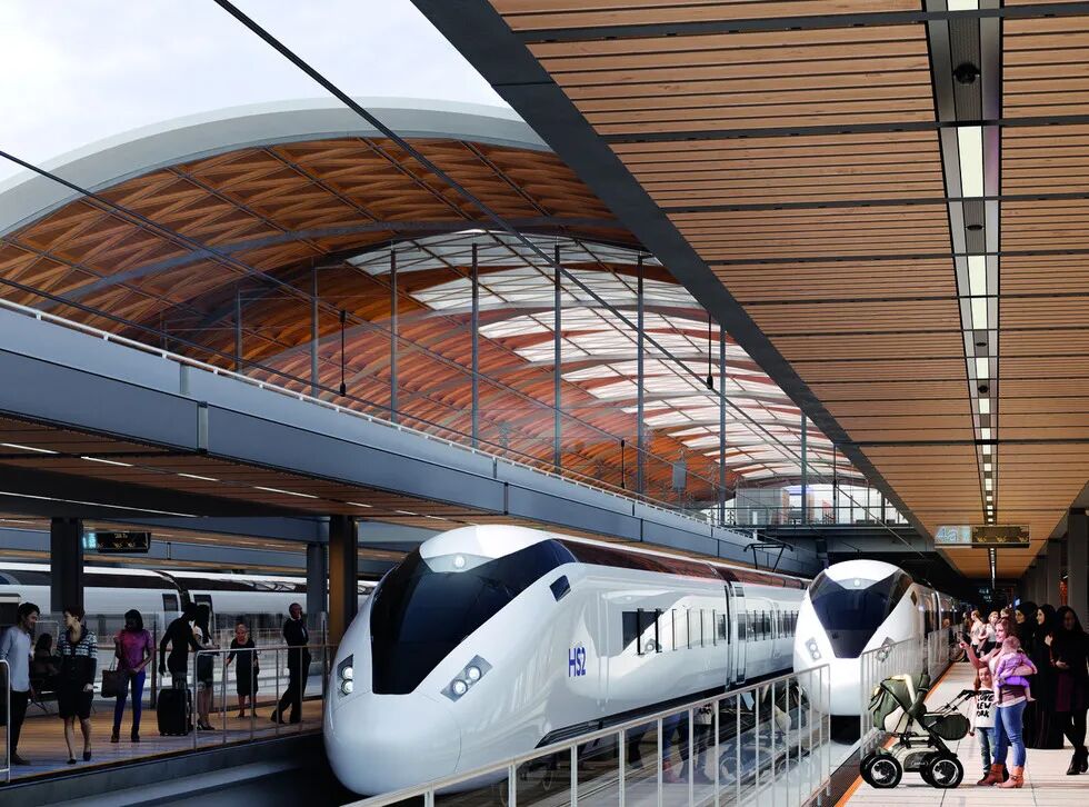 混凝土建筑3D打印，英國將建高速HS2鐵路運輸網的圖1