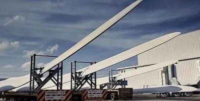 GE混凝土3D打印风力发电机基座，复合材料3D打印叶片的图3