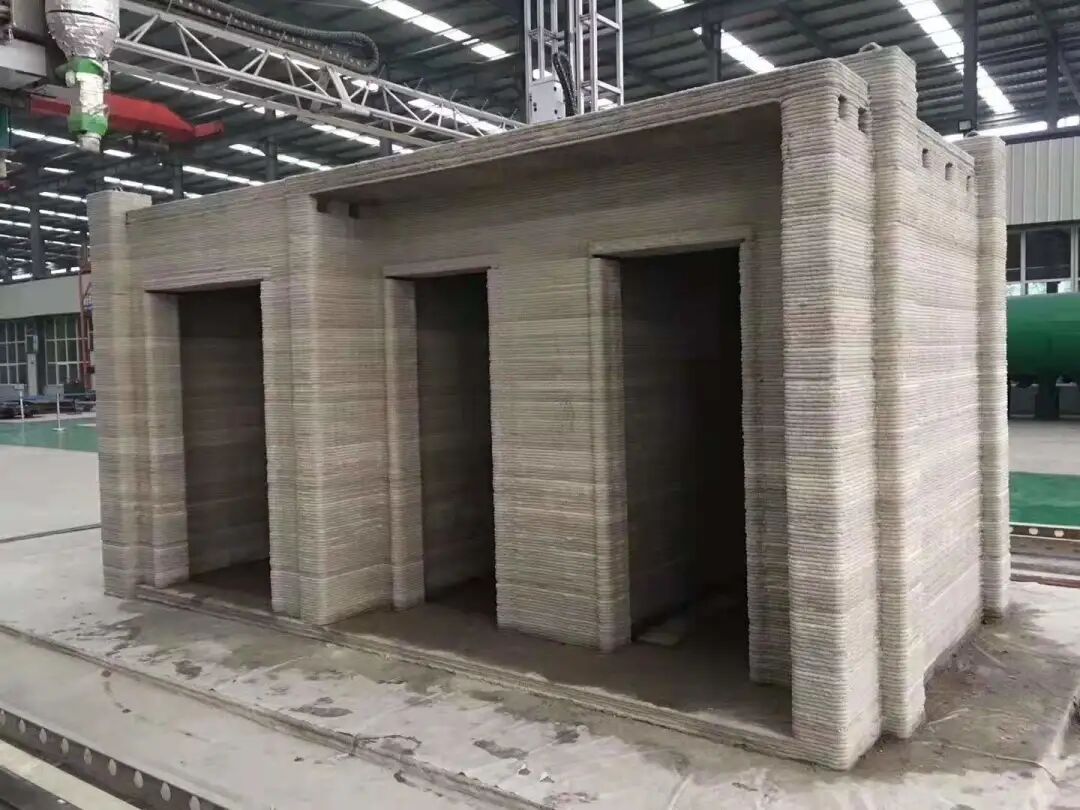 专访河南太空灰建筑3D打印：可打印50米长建筑，成本节省一半的图2