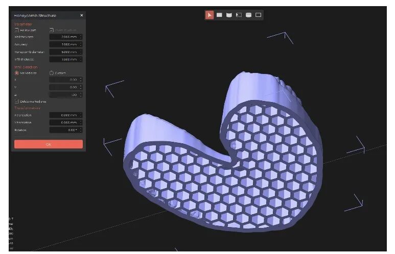 国产3D打印数据准备软件Voxeldance Tango，获普利生青睐的图7