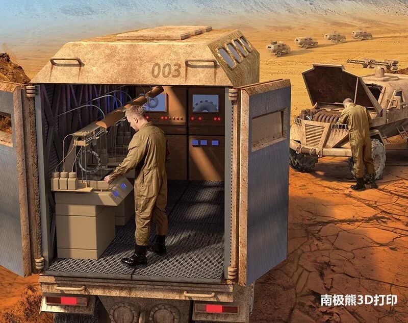 美軍將啟用區塊鏈3D打印進入戰場的圖1