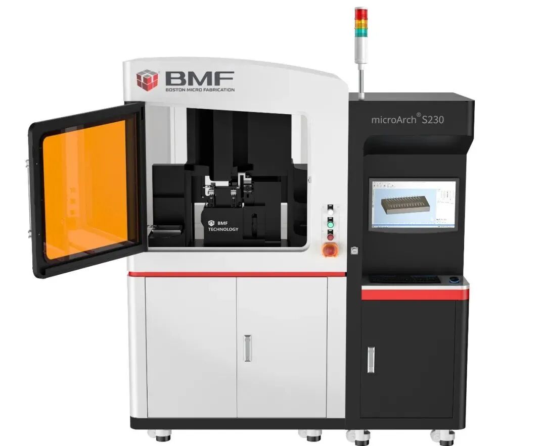 2μm超高精度！摩方推出工业级微尺度3D打印系统microArch S230的图1