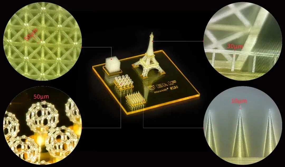 2μm超高精度！摩方推出工业级微尺度3D打印系统microArch S230的图2