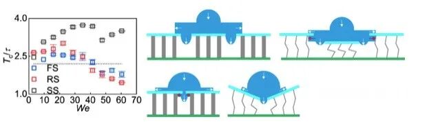 上海交大《ACS AMI》：通過3D打印制備大尺寸蘑菇狀柔性超疏水仿生微結構的圖3