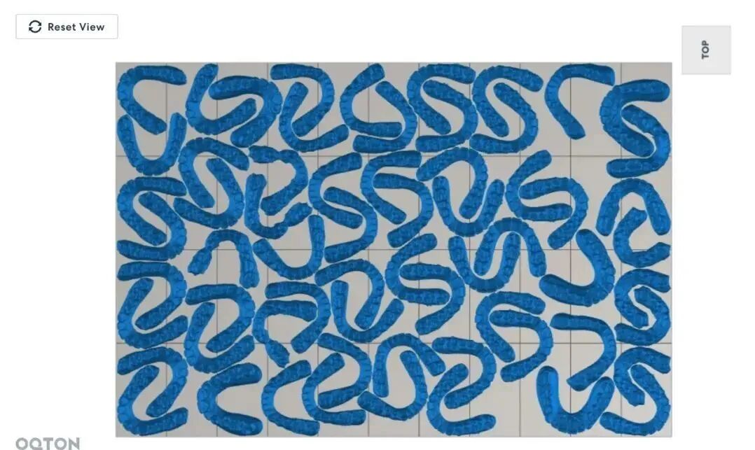 Oqton“0键” 24小时全自动3D打印产线排版，赋能数字化口腔正畸大生产的图3