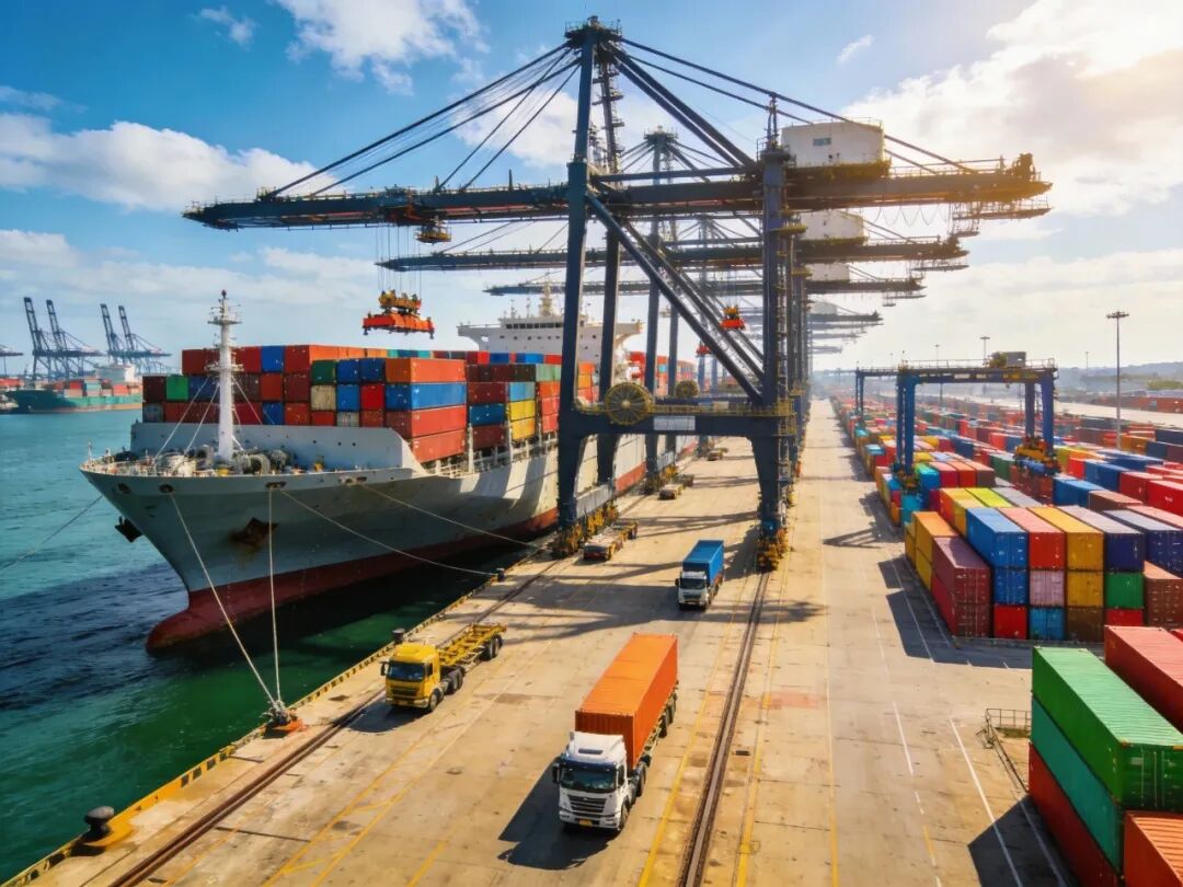 全球贸易动态示意图