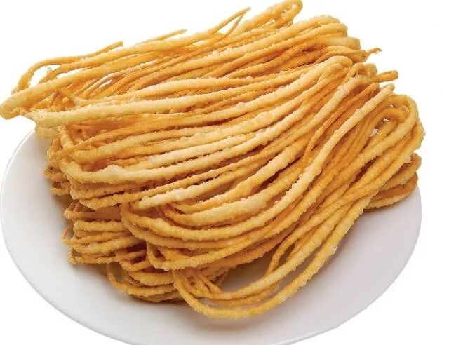 馓子是一种油炸面食.