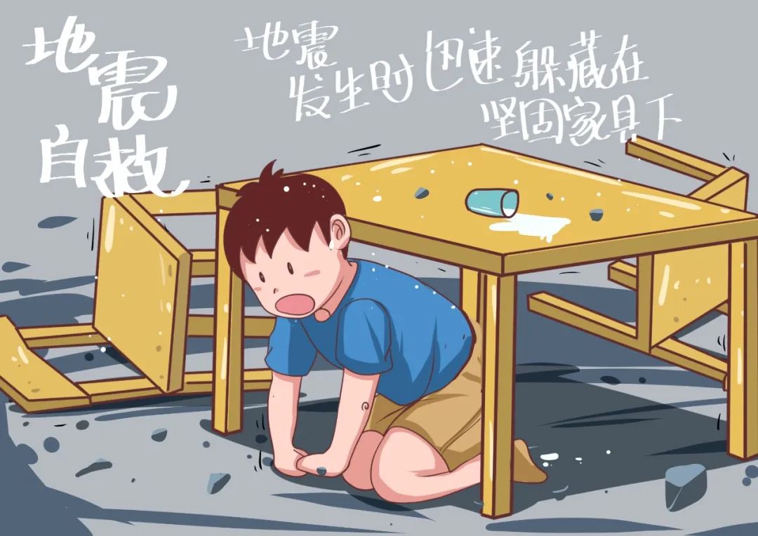8级地震,这些地震自救知识孩子越早知道越好