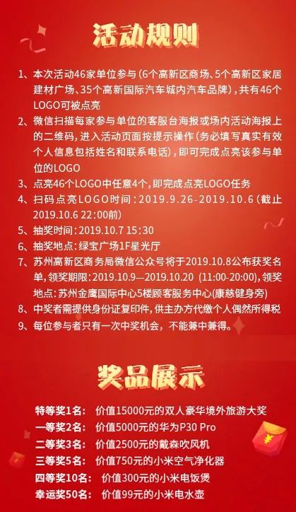 蘇州高新區首屆購物節火熱進行中！六大商場萬張優惠券低至0元購，搶到就是賺到！ 汽車 第15張