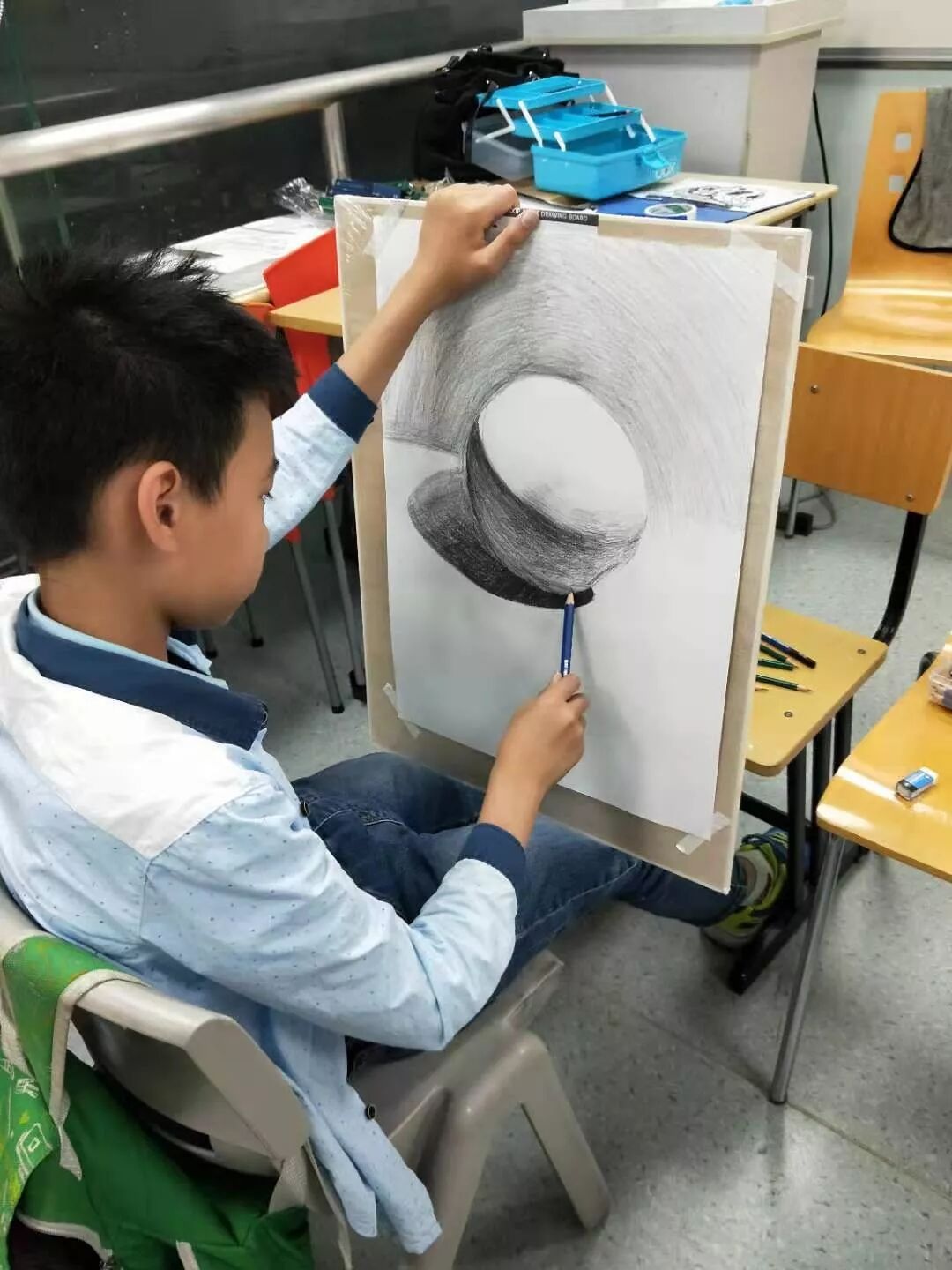 从“零”到“一”，走进线条与明暗的世界！思源七月暑假素描班结业啦！