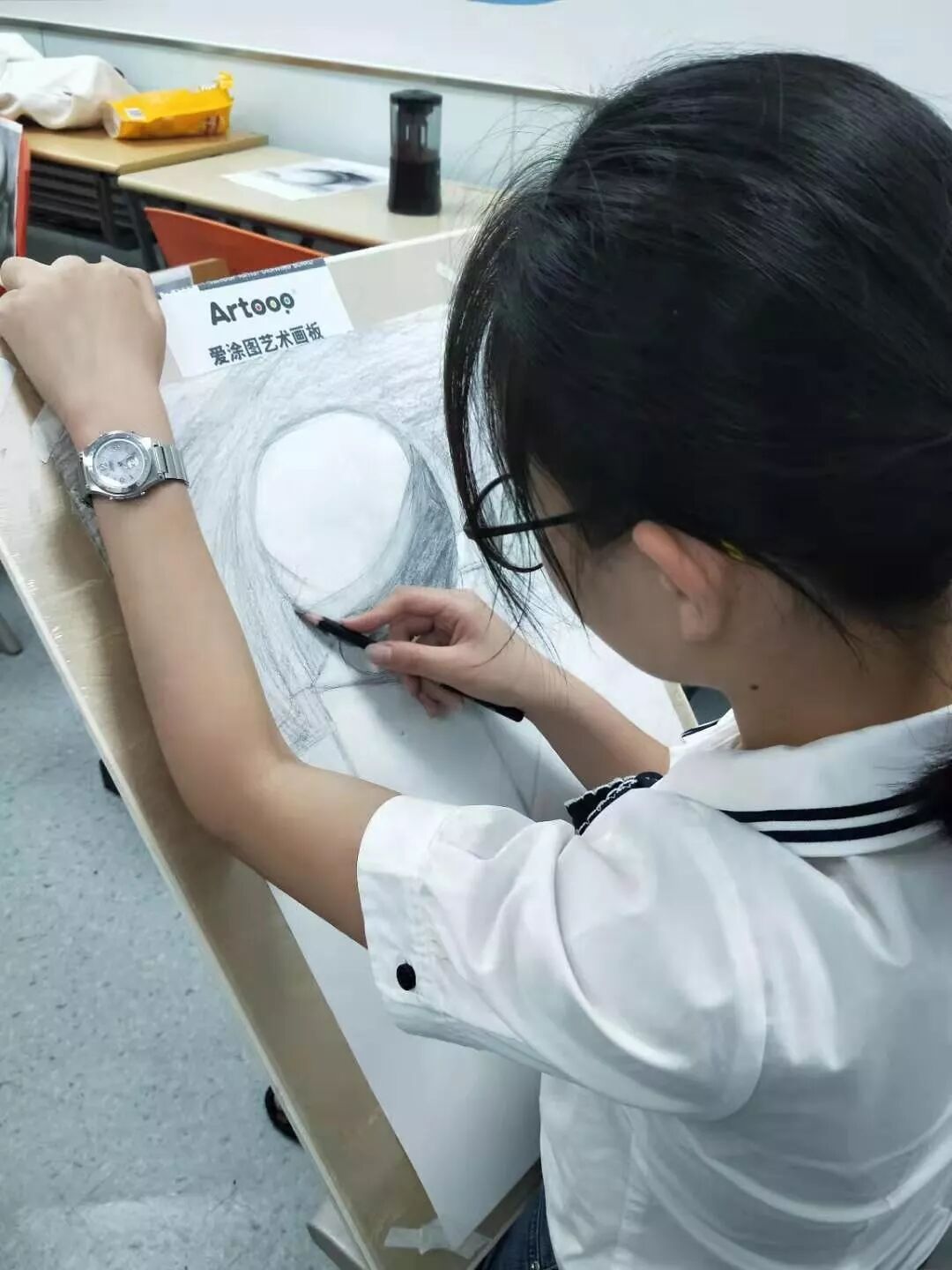 从“零”到“一”，走进线条与明暗的世界！思源七月暑假素描班结业啦！