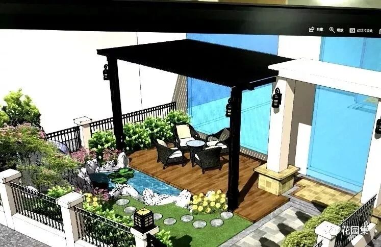 每个理想庭院 都该有一个木质平台 庭院花园设计施工 微信公众号文章阅读 Wemp