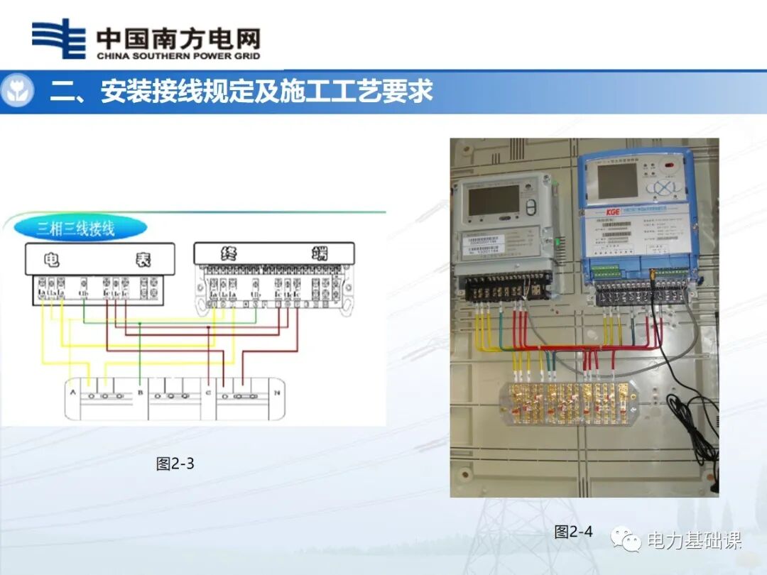 電能計量裝置安裝接線規(guī)則的圖19