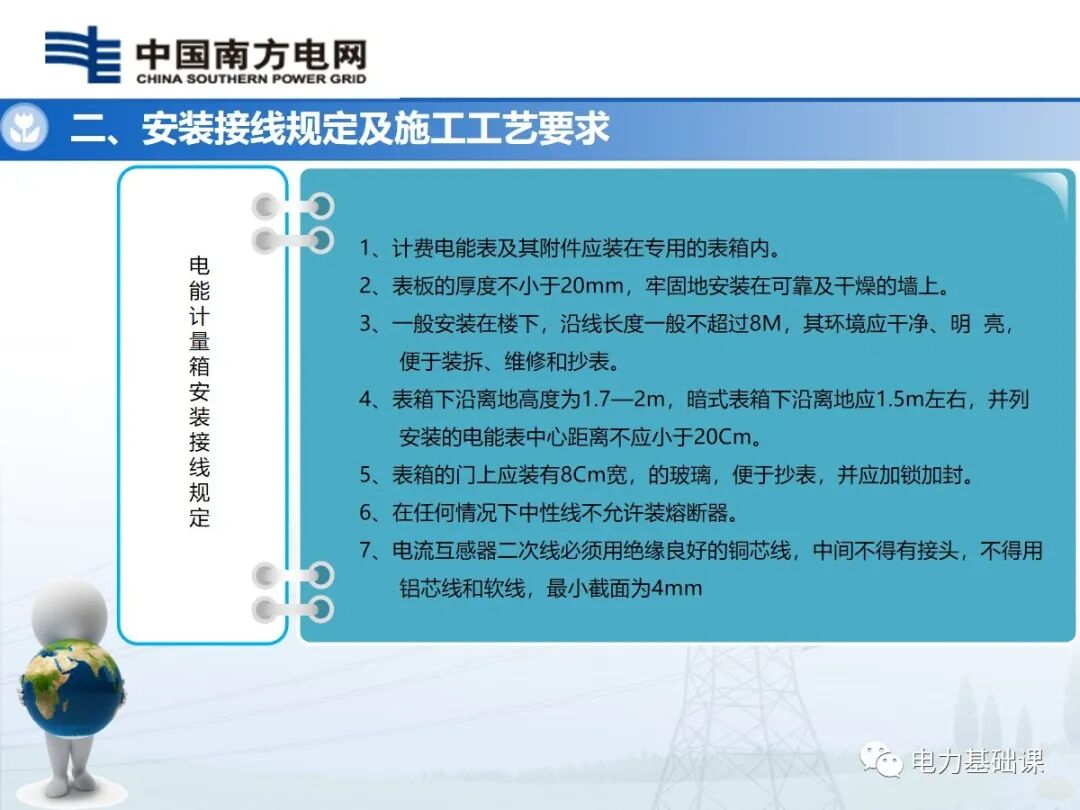 電能計量裝置安裝接線規(guī)則的圖15