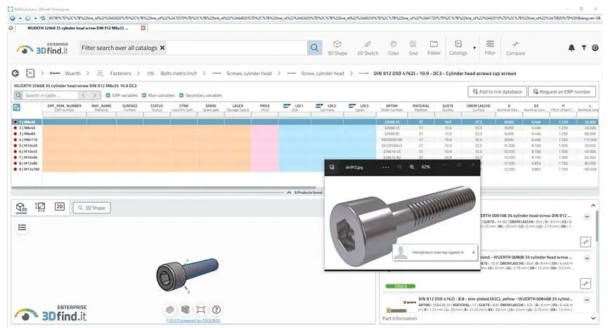 新版的可视化搜索引擎3Dfindit.com：众多创新的功能和全新的用户界面