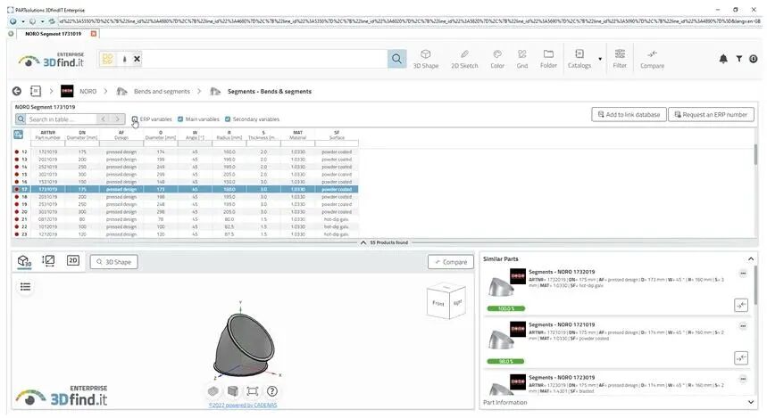 新版的可视化搜索引擎3Dfindit.com：众多创新的功能和全新的用户界面