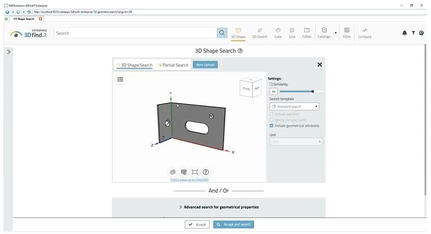 新版的可视化搜索引擎3Dfindit.com：众多创新的功能和全新的用户界面