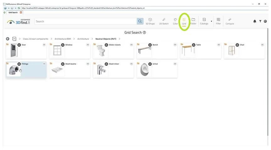 新版的可视化搜索引擎3Dfindit.com：众多创新的功能和全新的用户界面
