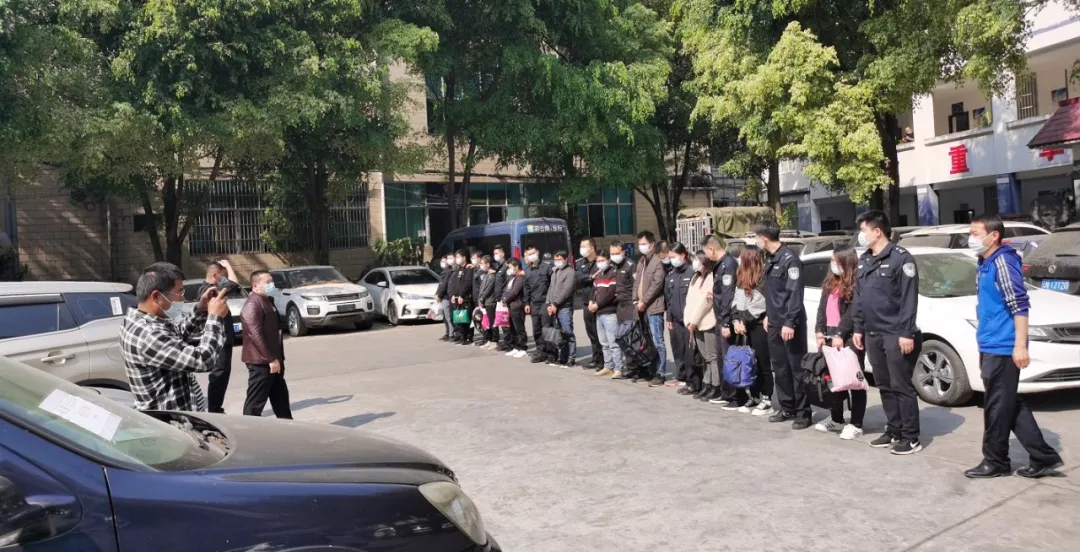 湖南警方远征中缅边境,逮捕10名偷渡缅甸人员