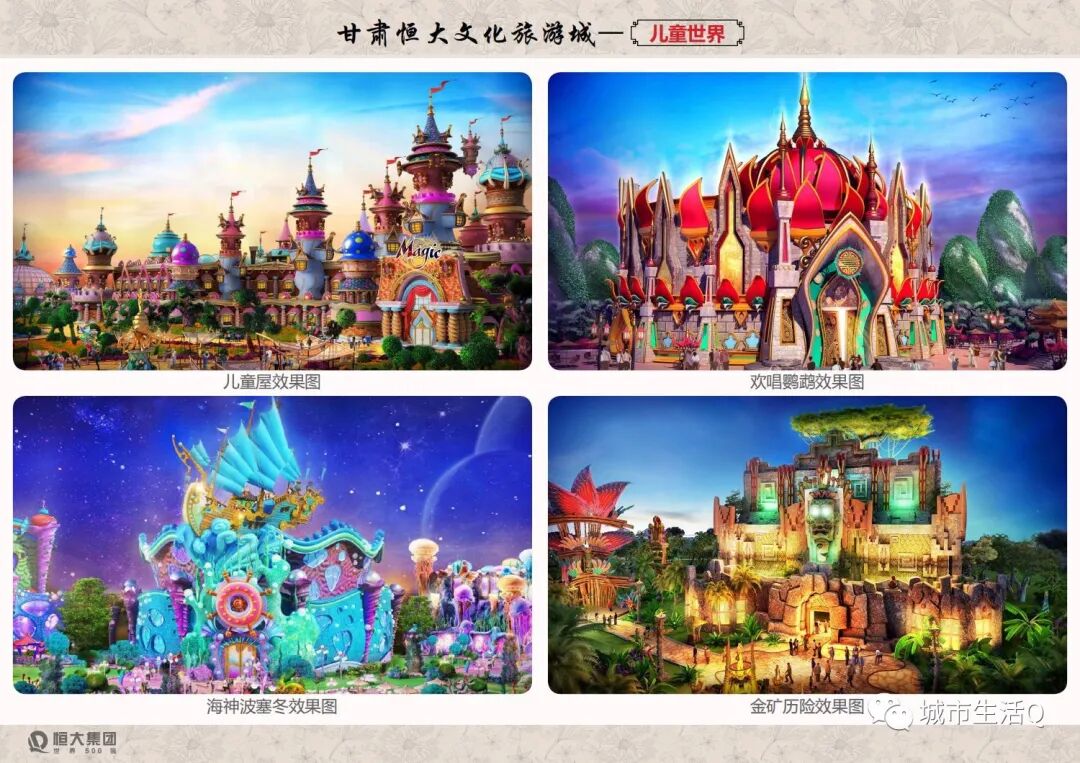 兰州市城关区青白石片区万亩文旅项目，恒大文化旅游城亮相(图7)