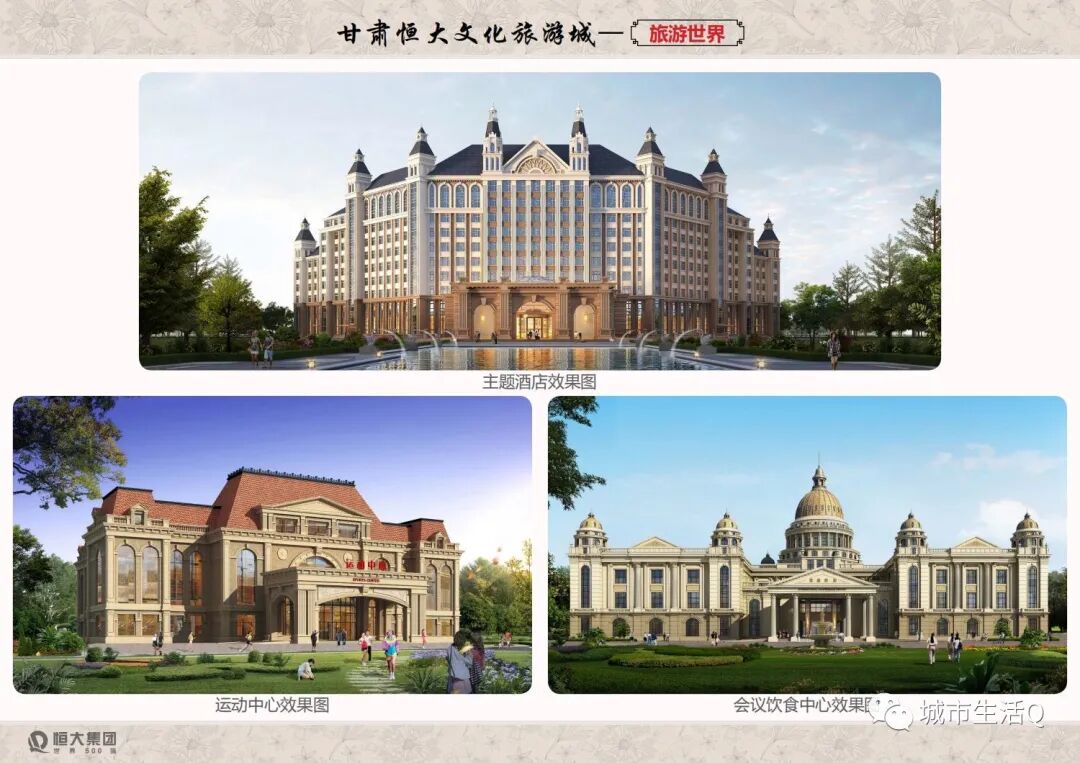 兰州市城关区青白石片区万亩文旅项目，恒大文化旅游城亮相(图12)