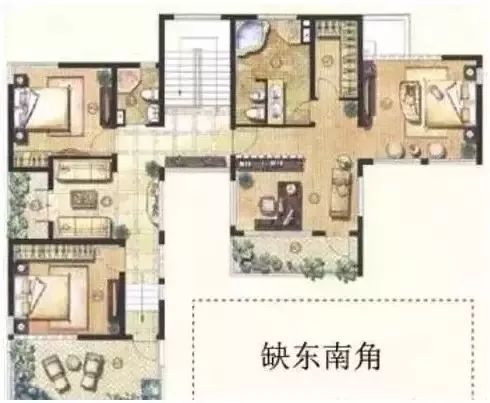 西北缺角房子的风水_西北缺角的房型_房子缺西北角会有什么影响
