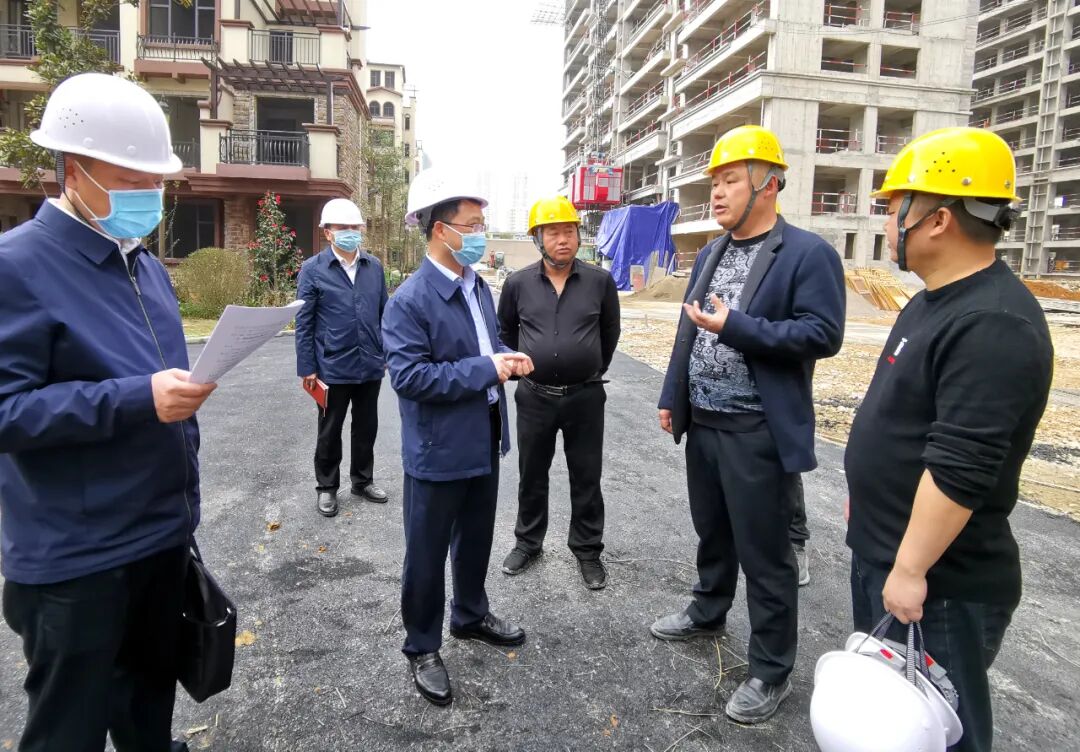 沈建通暗访督导安全生产及疫情防控工作