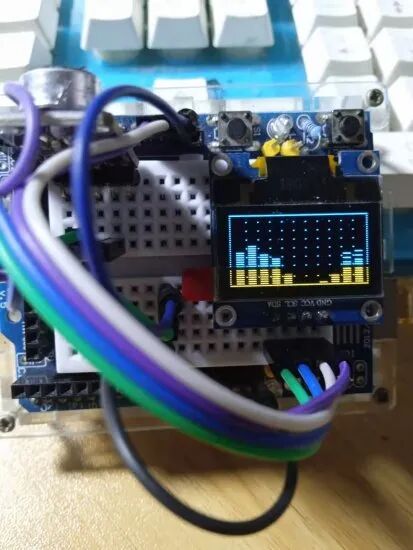 干貨｜有趣好玩的音樂可視化系列小項目：OLED頻譜燈的圖18